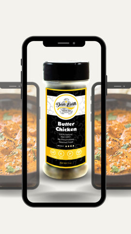 butter chicken background