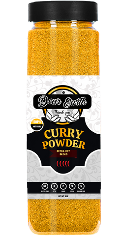 Curry Powder: Extra Hot Blend 16oz