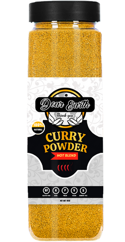 Curry Powder: Hot Blend 16oz