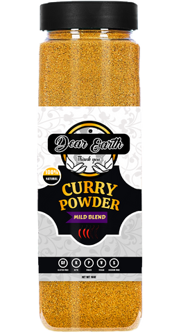 Curry Powder: Mild Blend 16oz