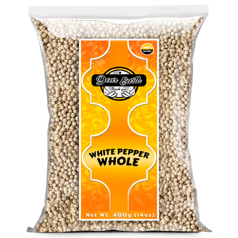 White Pepper Whole 14oz