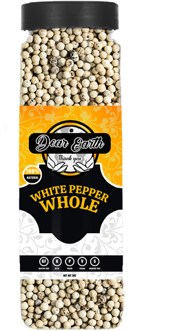 White Pepper Whole 16oz