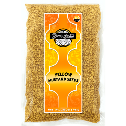 Yellow Mustard Seeds 7oz