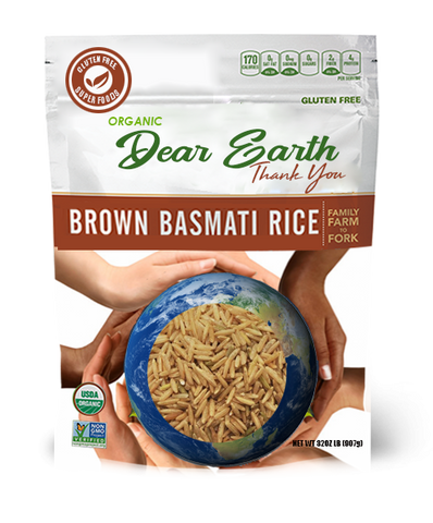 Organic Brown  Basmati  Rice