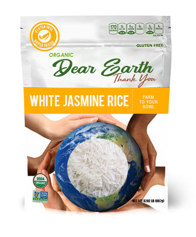 Organic  White  Jasmine Rice