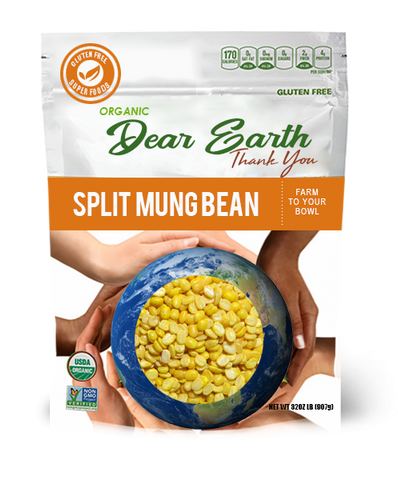 Organic Split Mung Beans